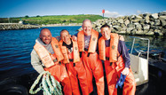 Our hardworking fisherman at Glenarm Marina